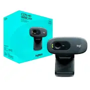 Logitech C270 Webcam Video Call Chat Conference Camera HD 720p 30fps NEW