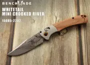 Benchmade 15085-2202 Hunt Artist Series Casey Underwood Mini Crooked River