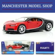 Bburago 11040R 1:18 Bugatti Chiron red & black NEW BOXED