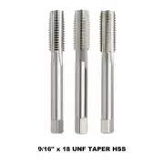 Bordo 3034-9/16T - 9/16" x 18 UNF Taper HSS