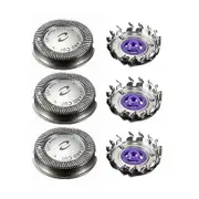 3pcs Shaver Head Replacement Shaver Blade For Philips Hq3 Hq4 Hq55