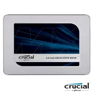 美光 Micron Crucial MX500 500GB 500G SATAⅢ 2.5吋 SSD 固態硬碟 五年保固