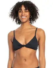 [Roxy] Love Triangle Bikini Top in Black