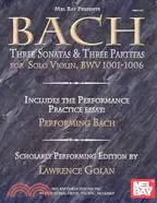 在飛比找三民網路書店優惠-Mel Bay Presents Bach, Three S