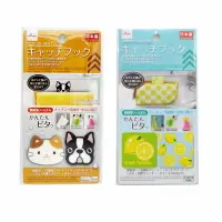 在飛比找樂天市場購物網優惠-日本製 DAISO 大創 貼紙型方便掛鉤 可反覆使用 黏貼型