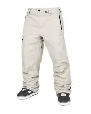 Volcom L Gore-Tex Men's Snow Pants, Stone, Small
