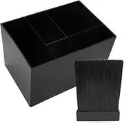 Barber Shop Hairstylist Scissors Combs Organizer Storage Box Hairdressing Tool Rack Holder