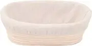 Kitchen Master Bread Proofing Basket – Oval Willow 10 inch Banneton Brotform