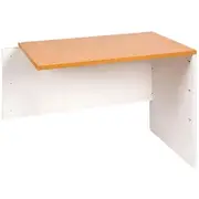 Velocity 900mm Return Golden Beech and White