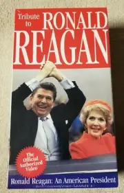 Tribute to Ronald Reagan Official Authorized Video VHS Tape 1998 NEW Sealed