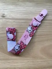 Baby Dummy Clips Pacifier Chain Soother Holder Dummie Strap Marie Cat