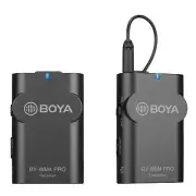 Boya Pro Digital Camera-Mount Wireless Omni Lavalier Microphone System (2.4 GHz)