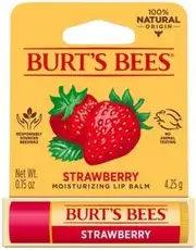 BURT'S BEES Moisturising Lip Balm Strawberry 4.25g