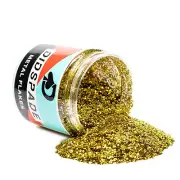 2oz Classic Gold 0.015 Gold Metal Flake - Solvent Resistant Glitter