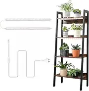 Plant Grow Light T5 LED Full Spectrum Sunlight Grow Lights with Switch for Indoor Plants Plug and Play 2 Pack Separately Controllable Growing Lamp