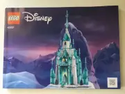 NEW LEGO 43197 Disney The Ice Castle Frozen Manual INSTRUCTIONS ONLY NO Parts