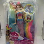 COLLECTABLE BARBIE DOLL DREAMTOPIA GLITTER SLIME NEW IN BOX BT121 Damage Box