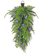 National Tree Company 30In Fern And Astilbe Flowers Teardrop