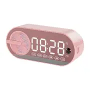 Digital Alarm Clock Bluetooth Speaker, Portable Speaker and FM Radio, Small5231