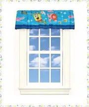 SpongeBob SquarePants Window Valance Blue 50 x 17in