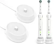 Homm Labs - Silicone Clean Cover for Oral-B Toothbrush Charger Base - Quickly Rinse Away Gunk - Colorful Identifiers for Families