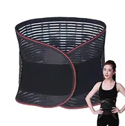 Byeaon Back Brace for Running - Breathable Belt Fitness Running Waist Protector - Ergonomic Waist Trainer Brace, Sports Girdles Band for Boxing, Weightlifting, Climbing