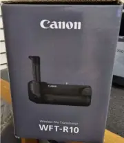 NEW Canon WFT-R10 Wireless File Transmitter for EOS R5 Camera #4366C001 WFT-R10A