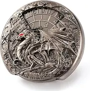 7-in-1 DND Dice Unique Rotating D&D Dice, Rotating Metal Dice Set, D4 D6 D8 D10 D12 D20 D% Dragon and Dungeon Dice Set, MTG RPG Role Playing Game Cthulhu Dice (Black Gray