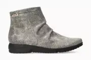 Mephisto Women's Rezia Fog Mikado Side Zip Ankle Boot