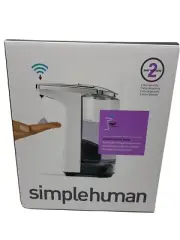 Simplehuman Compact Sensor Automatic Soap Dispenser Pump White 8oz