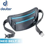 【Deuter 德國 NEO BELT II 腰包《黑/藍》】3910320/隨身腰包/旅遊防盜/貼身包/運動腰包/錢包