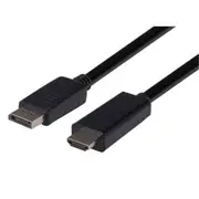 Dynamix C-HDMIDP4K60-3 DisplayPort 1.2 to HDMI 2.0 Cable - 3m Max Res 4K 60Hz (3840x2160) [C-HDMIDP4K60-3]