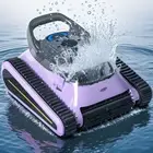 2025 Automatic Robotic Pool Cleaner Cordless Robotic Pool Vacuum In Ground Pools