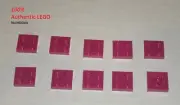 LEGO NEW 2x2 Magenta Plate (10x) 6109930 Brick 3022