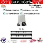 LockMaster Electric Sliding Gate Opener 1800KG Automatic Motor Rail Track Remote