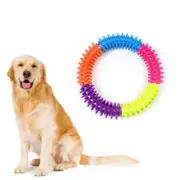 Puppy Dog Play and Training Chew Toy Dog Biting and Chew Ring Dog Dental Toy