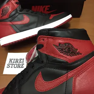 Nike Air Jordan 1 Retro OG 2016 Banned Bred 黑紅 禁賽 555088-001