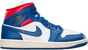 [Nike] Air Jordan 1 Mid French Blue (Women's) Style Code: BQ6472-146, Blauw, 36 EU
