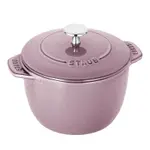 Staub Lilac Enameled Cast Iron Petite French Oven