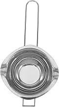 MUCKLILY Stainless Steel Melting Pot Chocolate Boiler for Soap Making Butter Wax and Candy Melting Ergonomic Handle for Safe and Easy Use in Kitchens