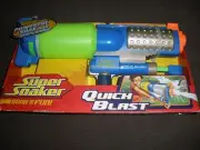 NERF Style 2008 Super Soaker Quick Blast Blaster ~ Water Pistol Toy Kids Gun