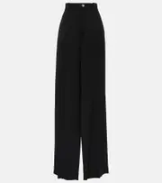 [Balenciaga] Balenciaga Hybrid Tailoring wool wide-leg pants AU 12 black