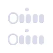 2Sets Rounded Curved Edges Mouse Feet Mouse Skates Pads for G304 G305
