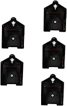 Zerodeko 5pcs Battery Operated Quartz Clock Movement Silent Mechanism for Wall Clock Repair