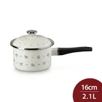 在飛比找PChome24h購物優惠-Le Creuset 南法花語系列 琺瑯單柄調理鍋 16cm