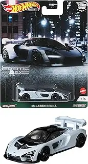 [Hot Wheels] Car Culture Circuit Legends McLaren Senna Vehicle for 3 Kids Years Old & Up, Premium Collection of Car Culture 1:64 Scale Vehicle