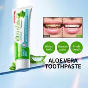 Aloe Whitening And Stain Removing Toothpaste Oral White Teeth And Gums Toothpaste 100g A