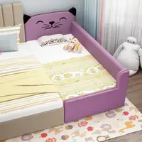 在飛比找樂天市場購物網優惠-開發票 兒童床 加寬床拼接床實木兒童床帶欄桿床拼接大床單人床