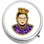 Notorious RBG Ruth Bader Ginsburg Medicine Pill Box