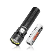 Lumintop W1 LED COB 700LM Multipurpose Flashlight With Spotlight Floodlight Red Light 300M Long Range Outdoor Camping La